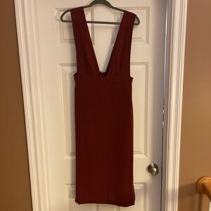 Forever 21 Rust Dress